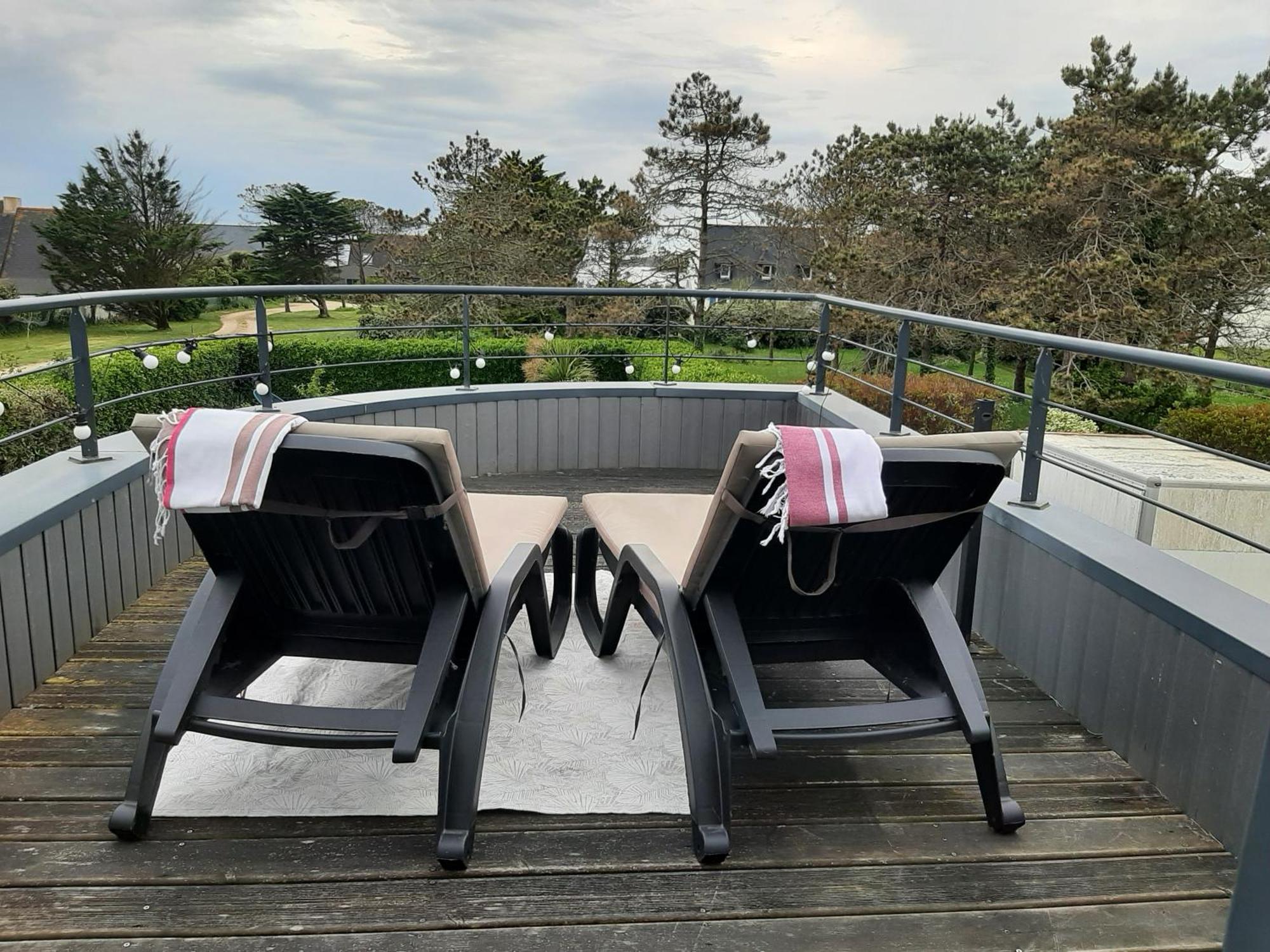 Maison Chaleureuse Bord De Mer Primelin Экстерьер фото
